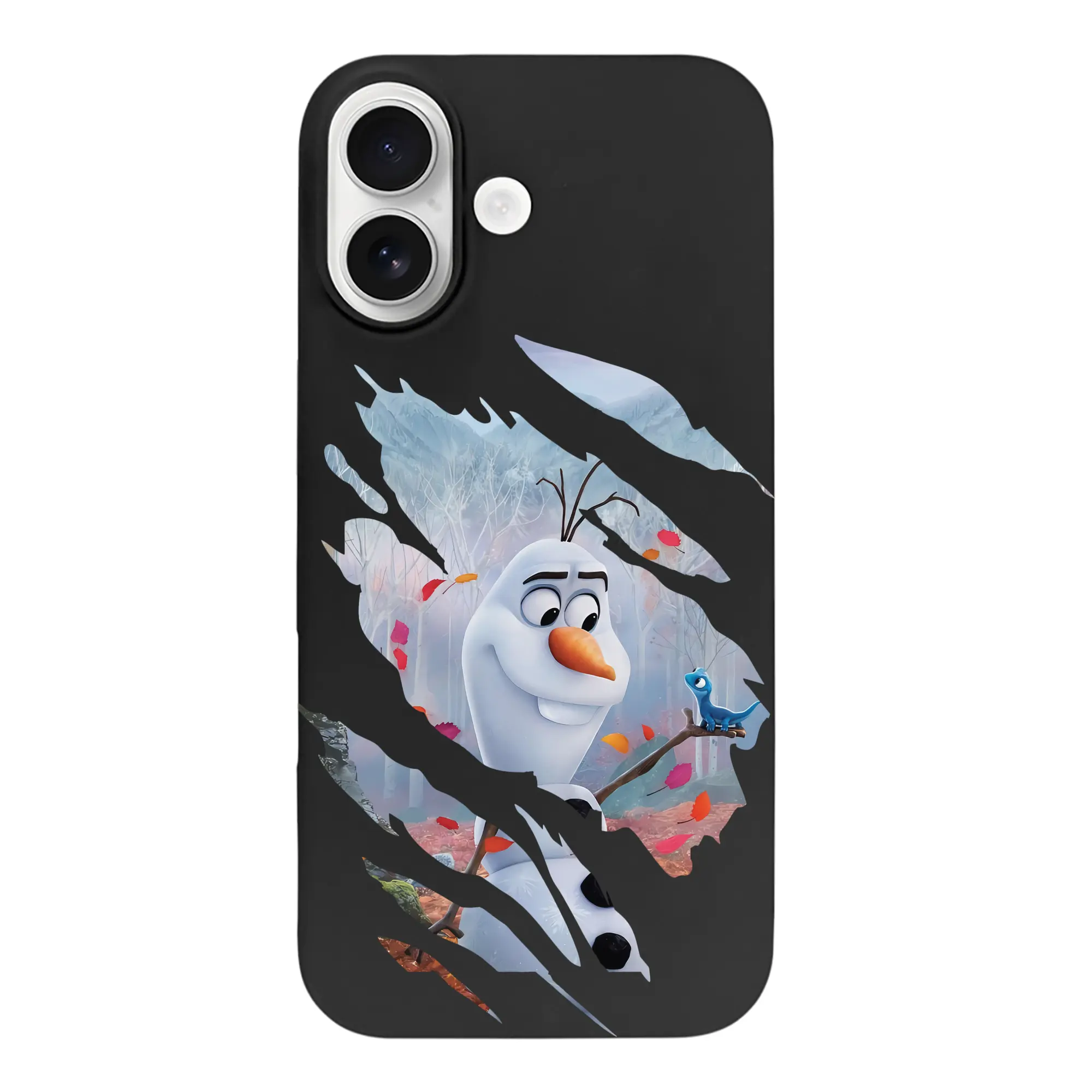 アナと雪の女王(Frozen) グッズ オラフ(Olaf) - iPhone 17 シリーズ シリコンケース 薄型 耐衝撃 指紋防止 ソフトタッチカバー 精密フィット 傷防止 保護ケース iPhone 17/17 Air/17 Pro/17 Pro Max 対応